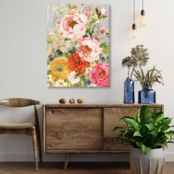 COURTSIDE MARKET Damask Garden Canvas Wall Art 7 COURTSIDE MARKET Damask Garden Canvas Wall Art -Home Decor Discount Store 5648692 ALT3