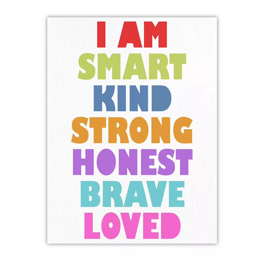 COURTSIDE MARKET I Am Smart Canvas Wall Art 3 COURTSIDE MARKET I Am Smart Canvas Wall Art