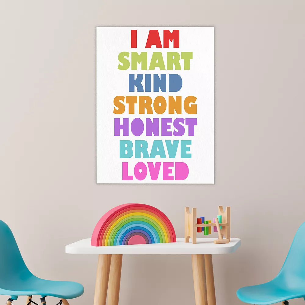 COURTSIDE MARKET I Am Smart Canvas Wall Art 5 COURTSIDE MARKET I Am Smart Canvas Wall Art - Image 3
