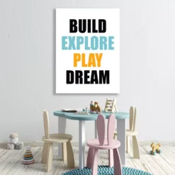 COURTSIDE MARKET Build Explore Canvas Wall Art -Home Decor Discount Store 5669604 ALT3