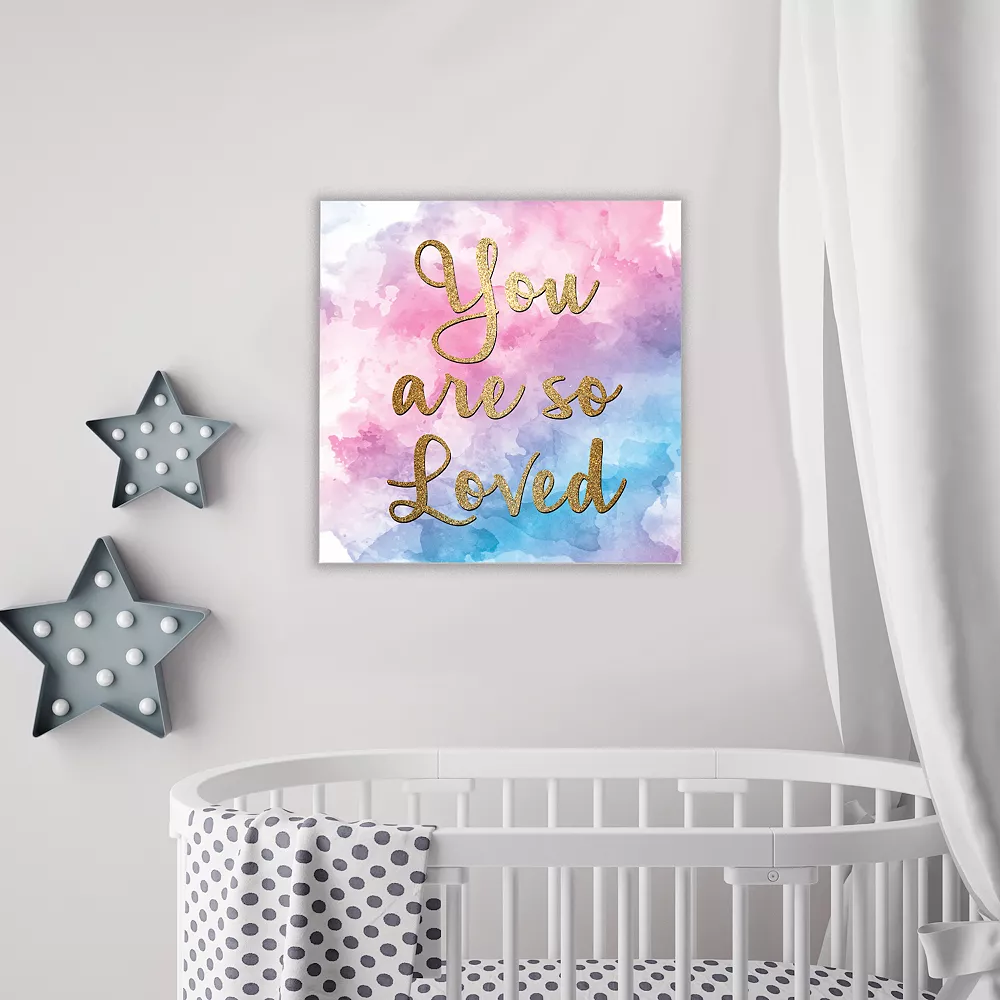 COURTSIDE MARKET So Loved Canvas Wall Art 4 COURTSIDE MARKET So Loved Canvas Wall Art - Image 2