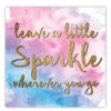 COURTSIDE MARKET Little Sparkle Wherever Canvas Wall Art -Home Decor Discount Store 5669618