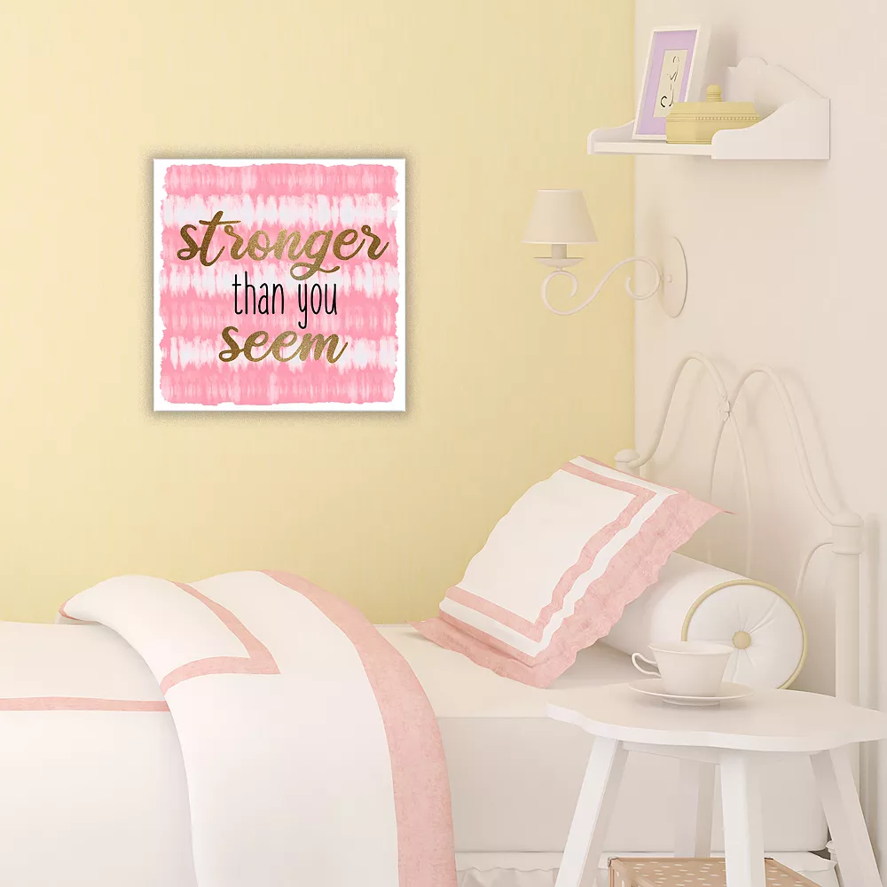 COURTSIDE MARKET Stronger Tie Dye Canvas Wall Art 4 COURTSIDE MARKET Stronger Tie Dye Canvas Wall Art - Image 2