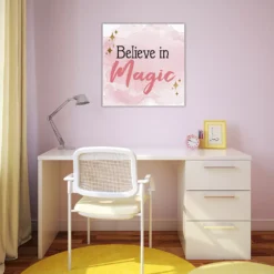 COURTSIDE MARKET Believe In Magic II Canvas Wall Art -Home Decor Discount Store 5669678 ALT3