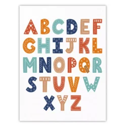 COURTSIDE MARKET ABC Canvas Wall Art