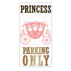 COURTSIDE MARKET Princess Parking Canvas Wall Art