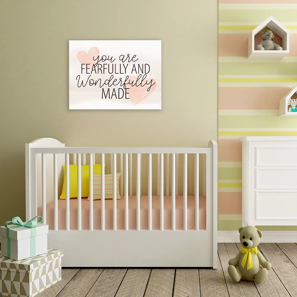 Courtside Market "Wonderfully Made" Canvas Art Wall Decor 4 Courtside Market "Wonderfully Made" Canvas Art Wall Decor - Image 2