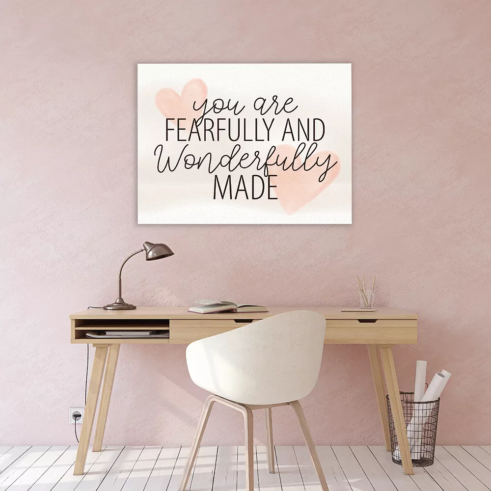 Courtside Market "Wonderfully Made" Canvas Art Wall Decor 5 Courtside Market "Wonderfully Made" Canvas Art Wall Decor - Image 3