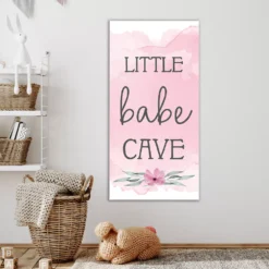 Courtside Market Little Babe Cave Canvas Art Wall Decor -Home Decor Discount Store 5669739 ALT2