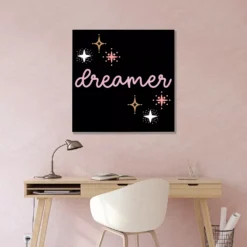 Courtside Market Dreamer Sparkles Canvas Art Wall Decor -Home Decor Discount Store 5669754 ALT2