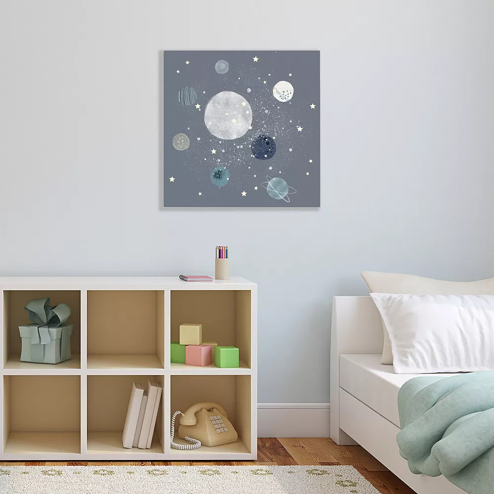 Courtside Market Planets Canvas Art Wall Decor 5 Courtside Market Planets Canvas Art Wall Decor - Image 3
