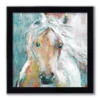 Courtside Market Watercolor Stallion 2 Framed Wall Decor -Home Decor Discount Store 5698300
