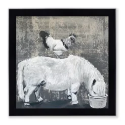 Courtside Market Shetland And Co. Framed Wall Decor