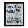 Courtside Market Life Is Better Farm Framed Wall Decor -Home Decor Discount Store 5698395