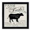 Courtside Market Milk And Cream Framed Wall Decor -Home Decor Discount Store 5698401