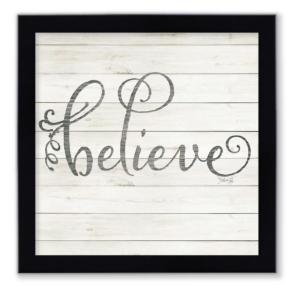 Courtside Market Believe Framed Wall Decor 3 Courtside Market Believe Framed Wall Decor