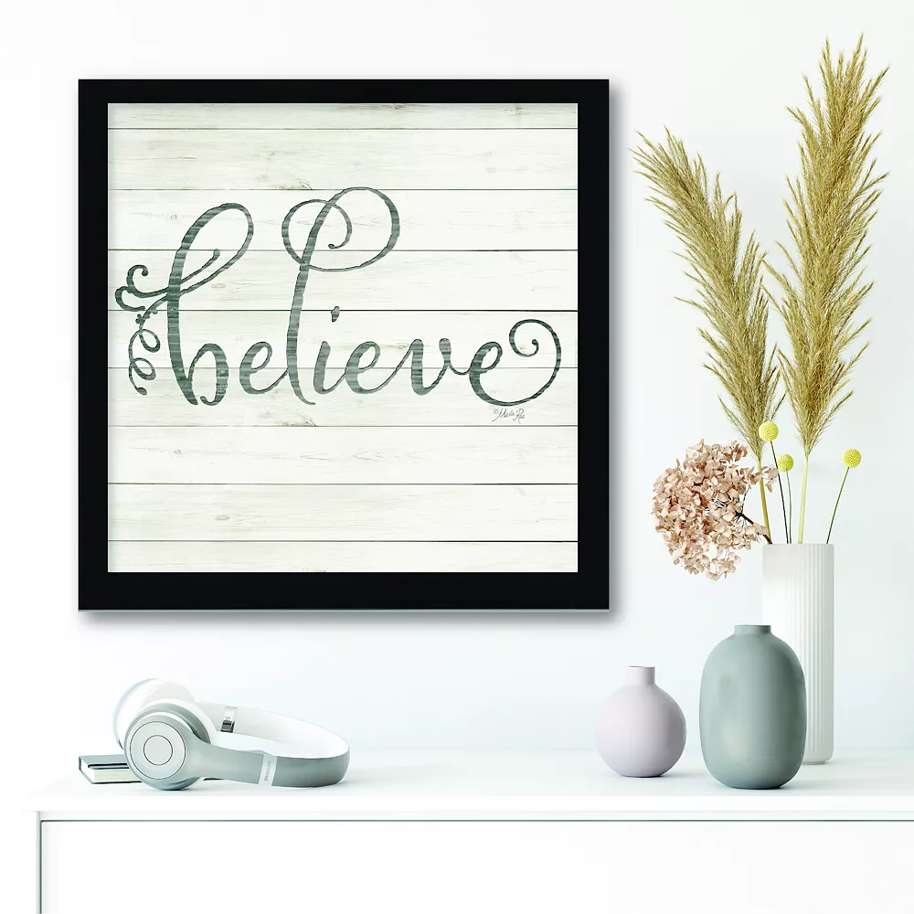 Courtside Market Believe Framed Wall Decor 4 Courtside Market Believe Framed Wall Decor - Image 2