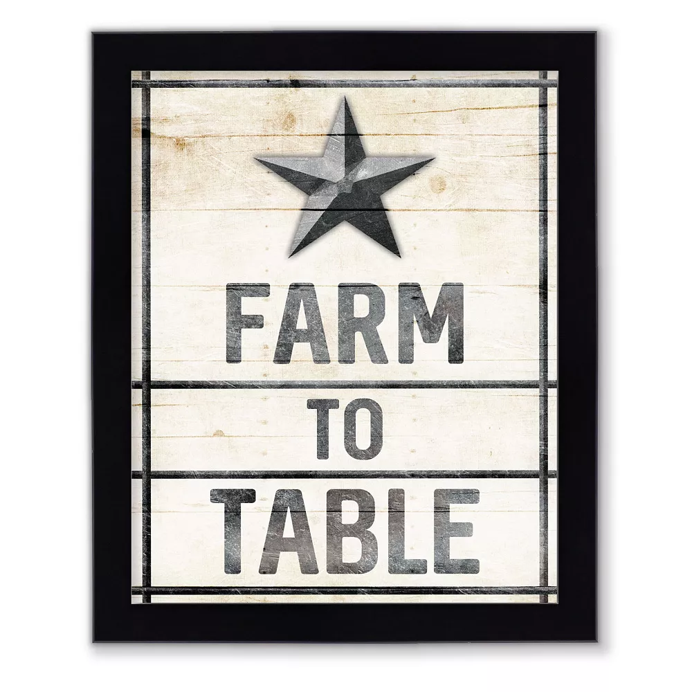 Courtside Market Star Farm Framed Wall Decor 3 Courtside Market Star Farm Framed Wall Decor