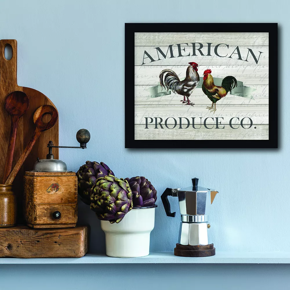 Courtside Market American Produce Framed Wall Decor 4 Courtside Market American Produce Framed Wall Decor - Image 2