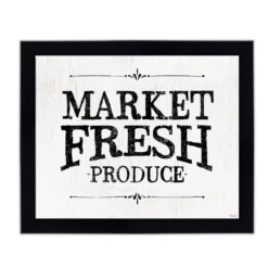 Courtside Market Fresh Produce Framed Wall Decor