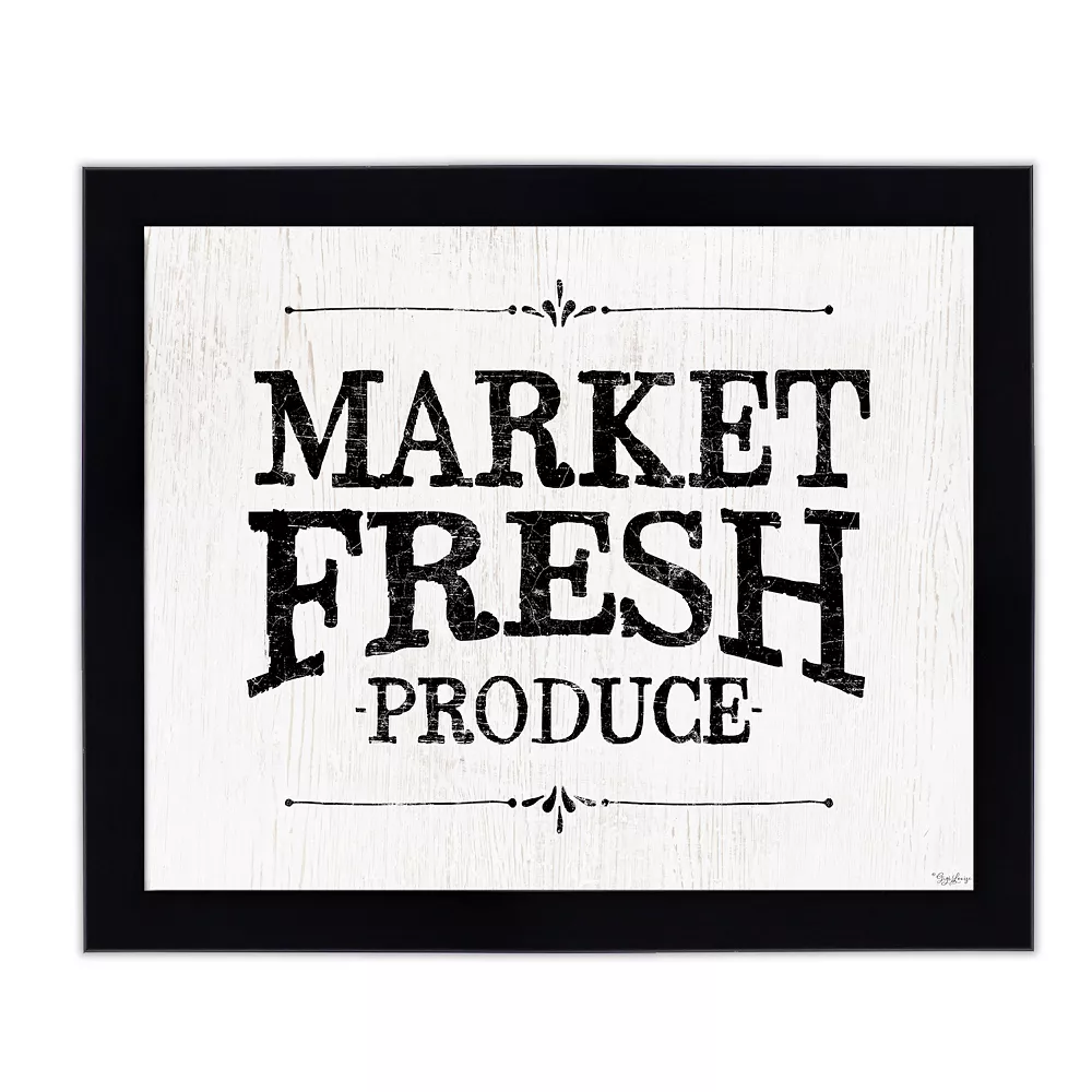 Courtside Market Fresh Produce Framed Wall Decor 3 Courtside Market Fresh Produce Framed Wall Decor