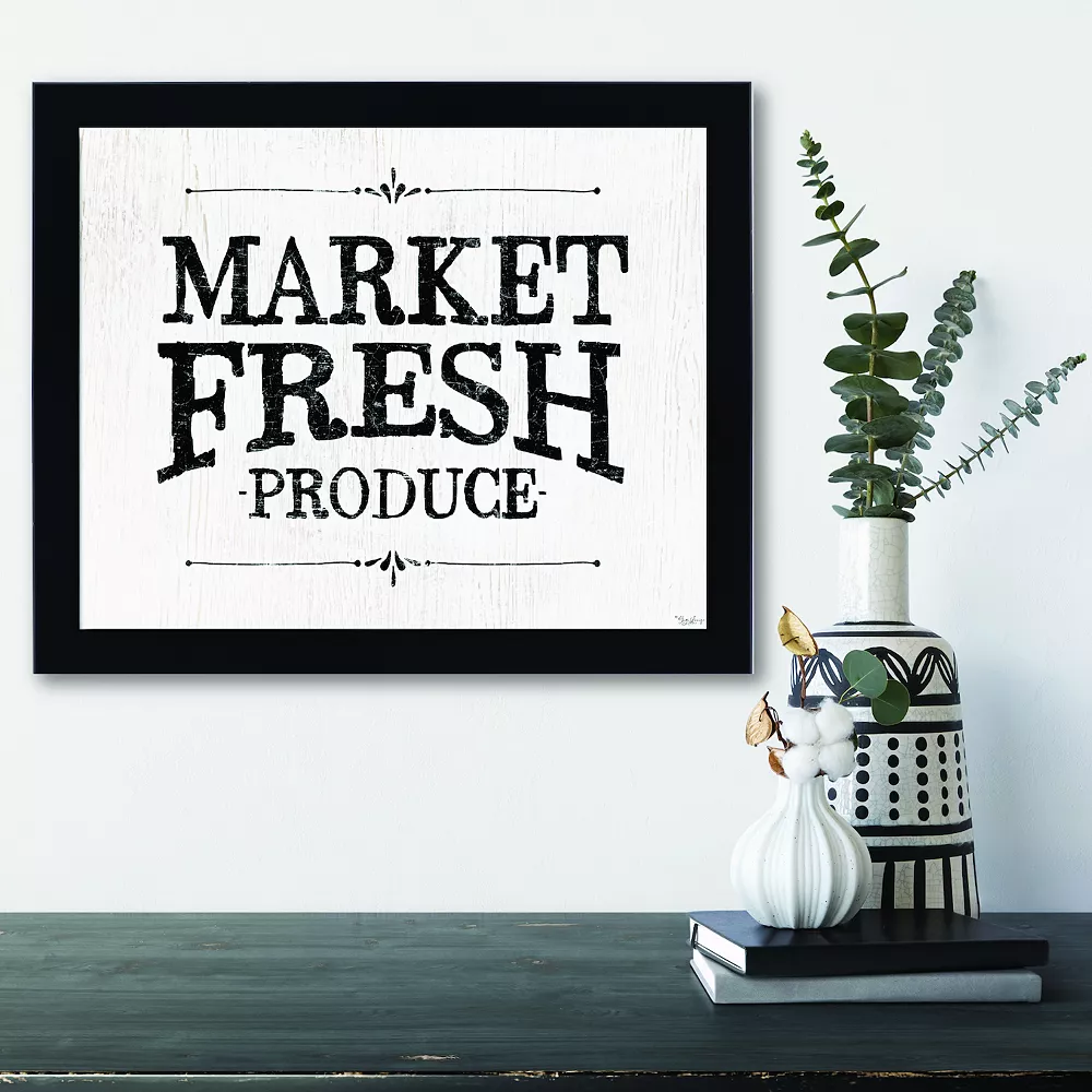 Courtside Market Fresh Produce Framed Wall Decor 4 Courtside Market Fresh Produce Framed Wall Decor - Image 2
