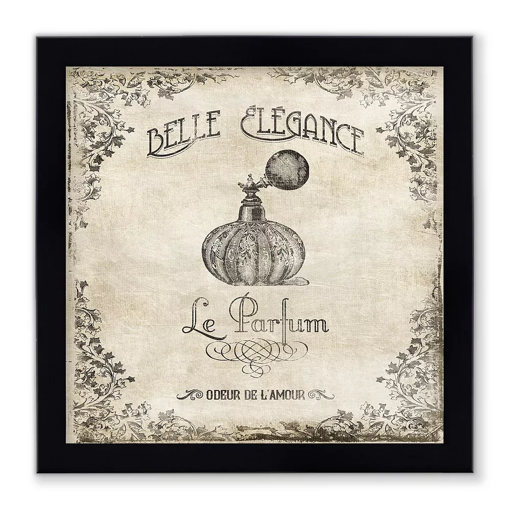 Courtside Market Le Parfum I Framed Wall Decor 3 Courtside Market Le Parfum I Framed Wall Decor