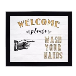 Courtside Market Mild Manners I Framed Wall Decor
