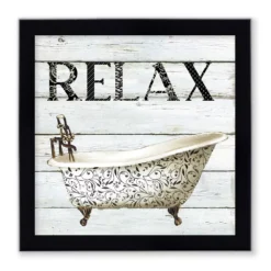 Courtside Market Relax & Refresh I Framed Wall Decor