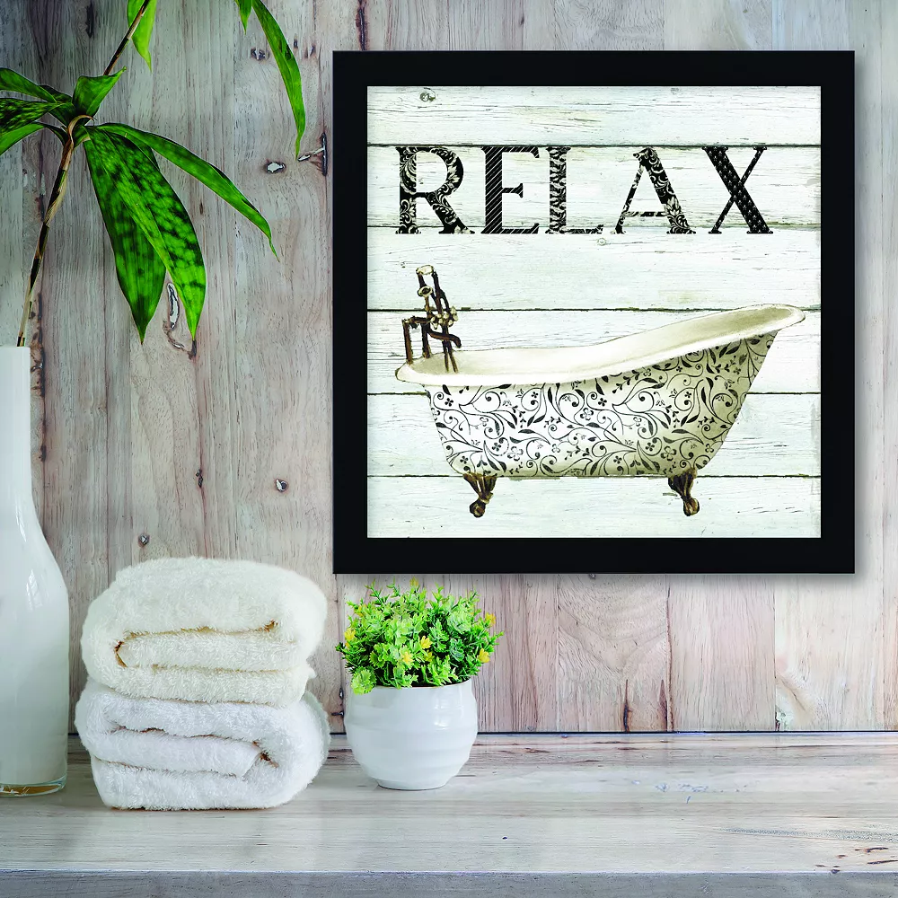 Courtside Market Relax & Refresh I Framed Wall Decor 4 Courtside Market Relax & Refresh I Framed Wall Decor - Image 2