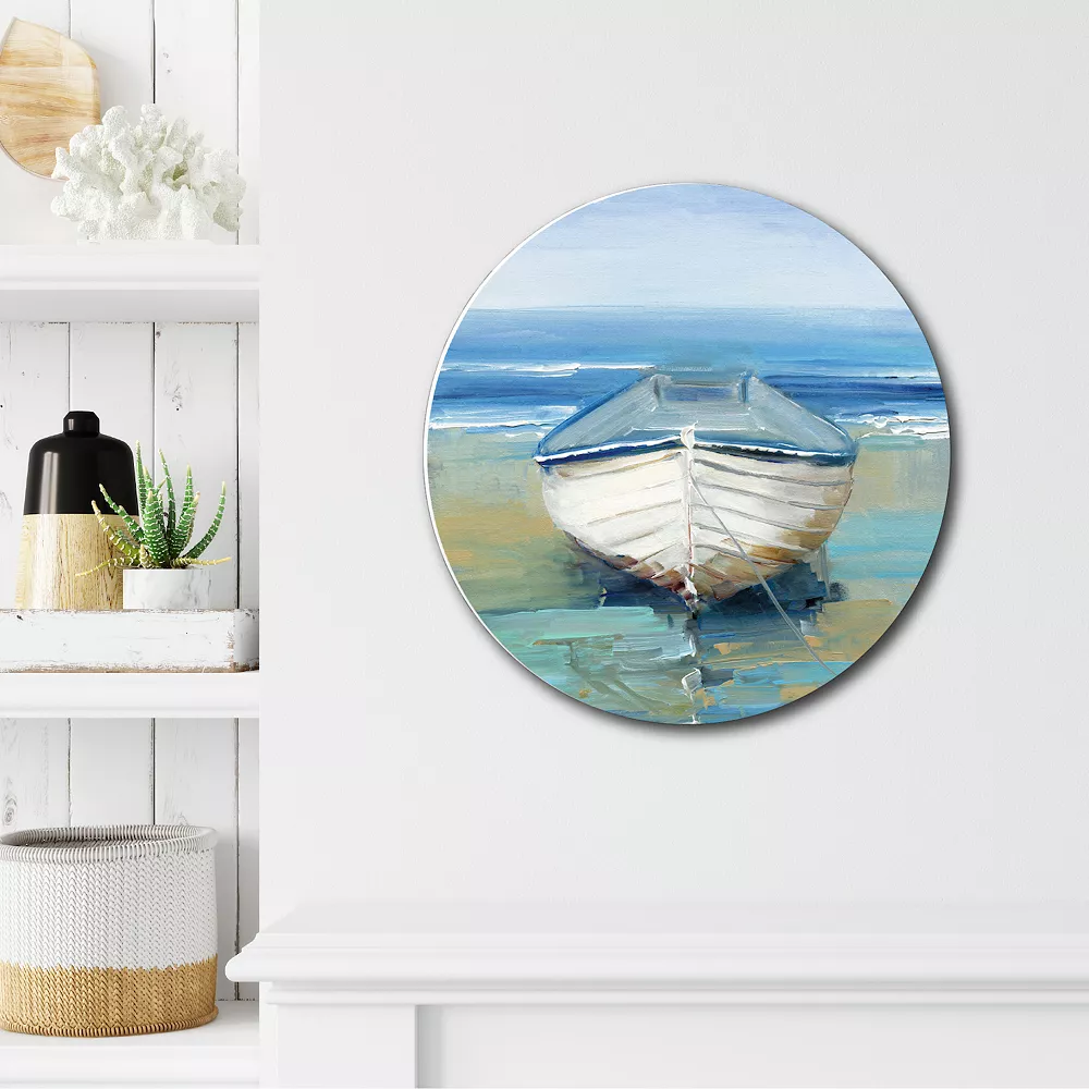 Courtside Market Eucalyptus Circular Board Wall Art 5 Courtside Market Eucalyptus Circular Board Wall Art - Image 3