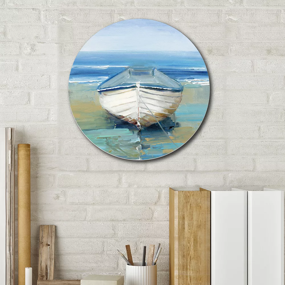 Courtside Market Eucalyptus Circular Board Wall Art 6 Courtside Market Eucalyptus Circular Board Wall Art - Image 4