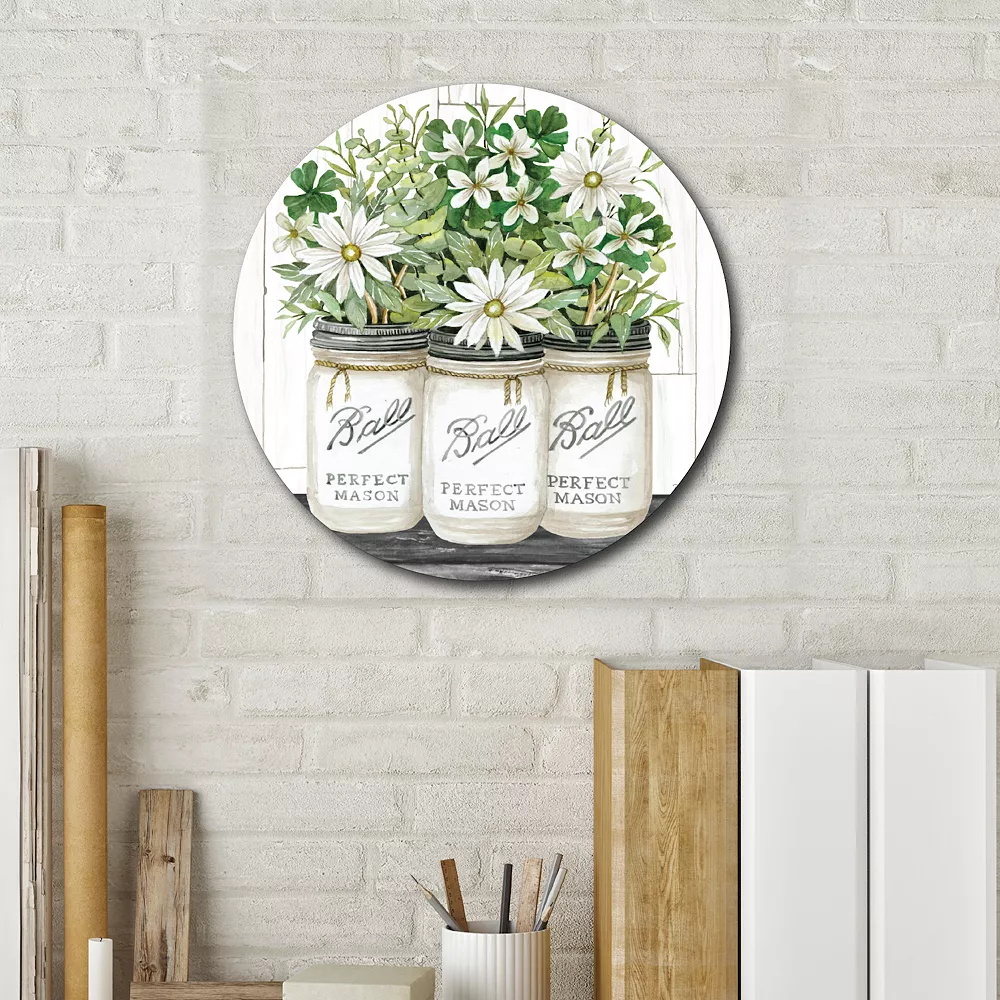 Courtside Market Love Gathers Here Circular Board Wall Art 6 Courtside Market Love Gathers Here Circular Board Wall Art - Image 4