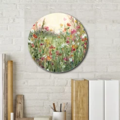 Courtside Market Spring In Full Circular Board Wall Art -Home Decor Discount Store 5702587 ALT3