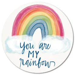 Courtside Market You Are My Rainbow Circular Board Wall Art