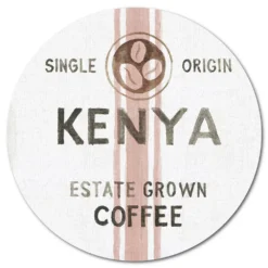 Courtside Market Wake Me Up Coffee 4 Circular Board Wall Art