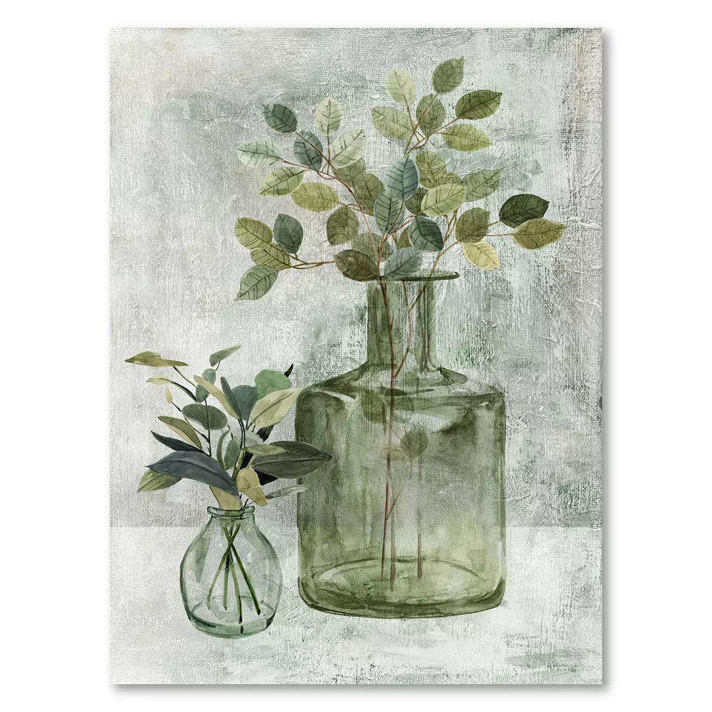 COURTSIDE MARKET Simply Green II Canvas Wall Art 3 COURTSIDE MARKET Simply Green II Canvas Wall Art