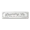 COURTSIDE MARKET Laundry Co Gray Board Panel