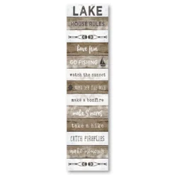 COURTSIDE MARKET Lake House Board Panel