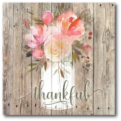 COURTSIDE MARKET Thankful Board Sign