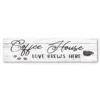 COURTSIDE MARKET Coffee House Board Panel -Home Decor Discount Store 5791189
