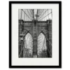 COURTSIDE MARKET Brooklyn Bridge Framed Wall Art
