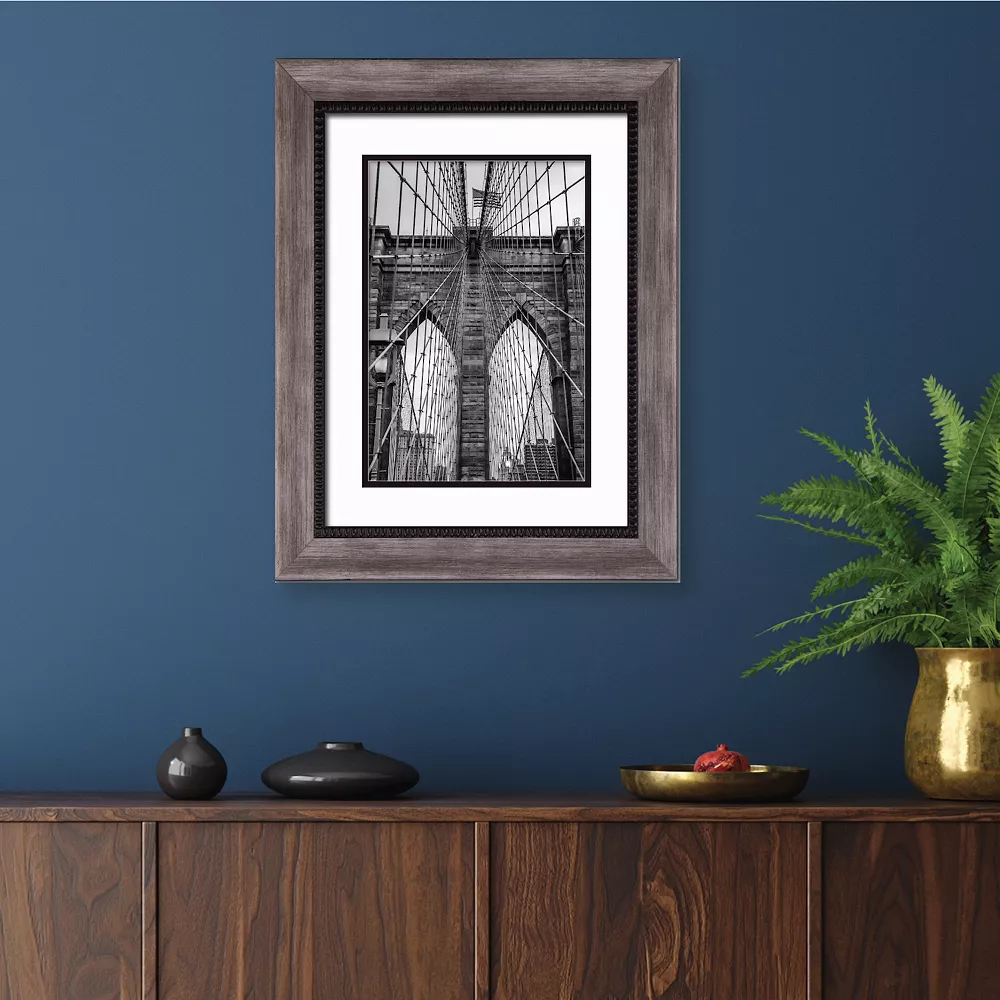 COURTSIDE MARKET Brooklyn Bridge Framed Wall Art 4 COURTSIDE MARKET Brooklyn Bridge Framed Wall Art - Image 2