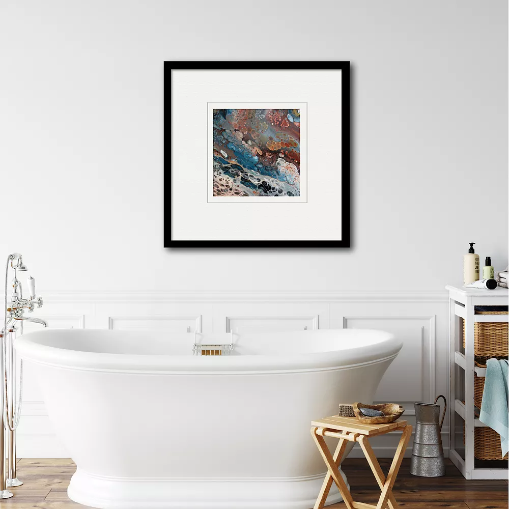 COURTSIDE MARKET Peaceful Days Framed Wall Art 4 COURTSIDE MARKET Peaceful Days Framed Wall Art - Image 2